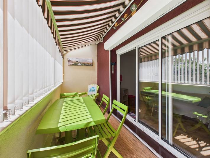 Appartement de vacances pour 4 personnes, avec Balcon
