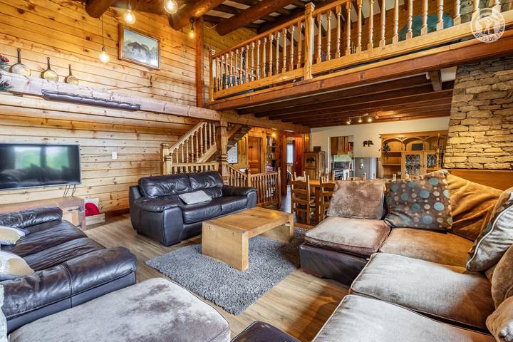 Gîte pour 10 personnes, avec Balcon et Jacuzzi ainsi que Jardin et Sauna à Séez - 2