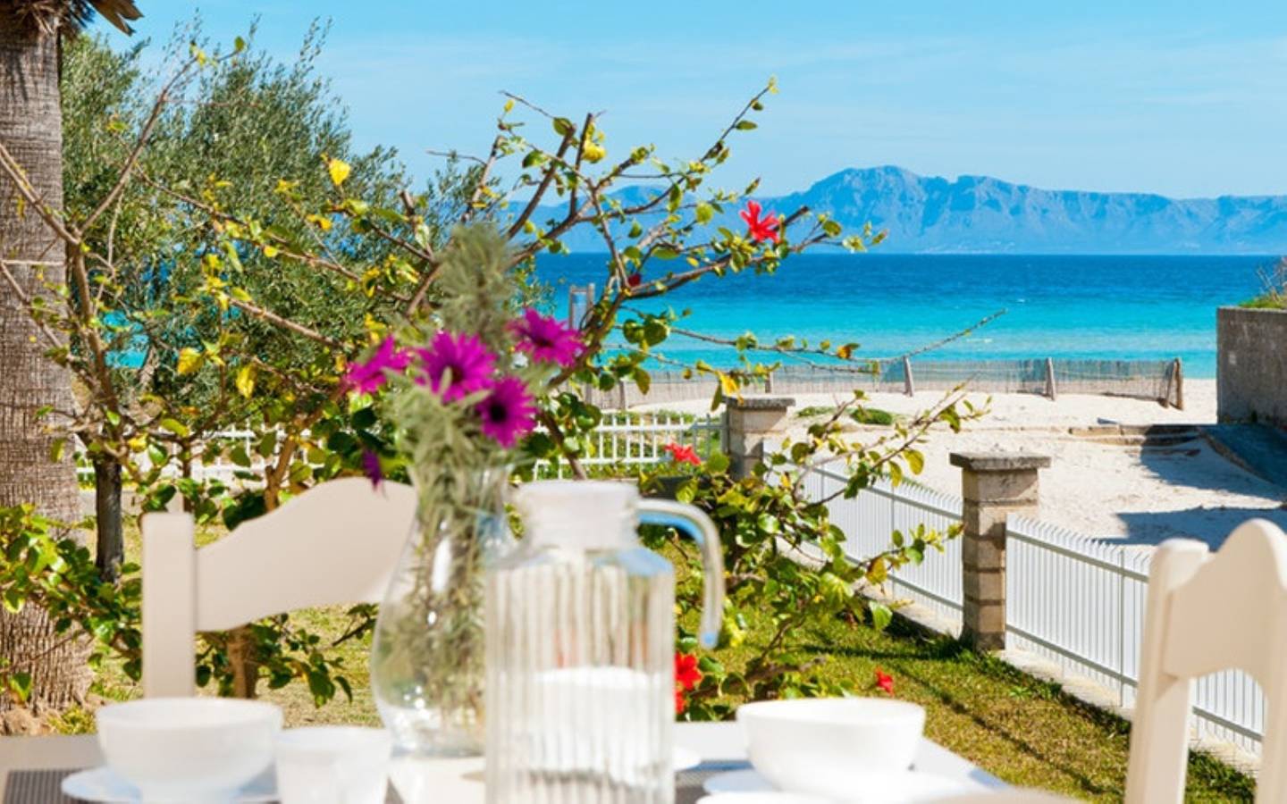 Ganze Wohnung, Ferienwohnung "Sun Of The Bay Vidalba-Bloq2 Apto 1" mit Meerblick, privater Terrasse und Wlan in Playa de Alcúdia, Alcúdia