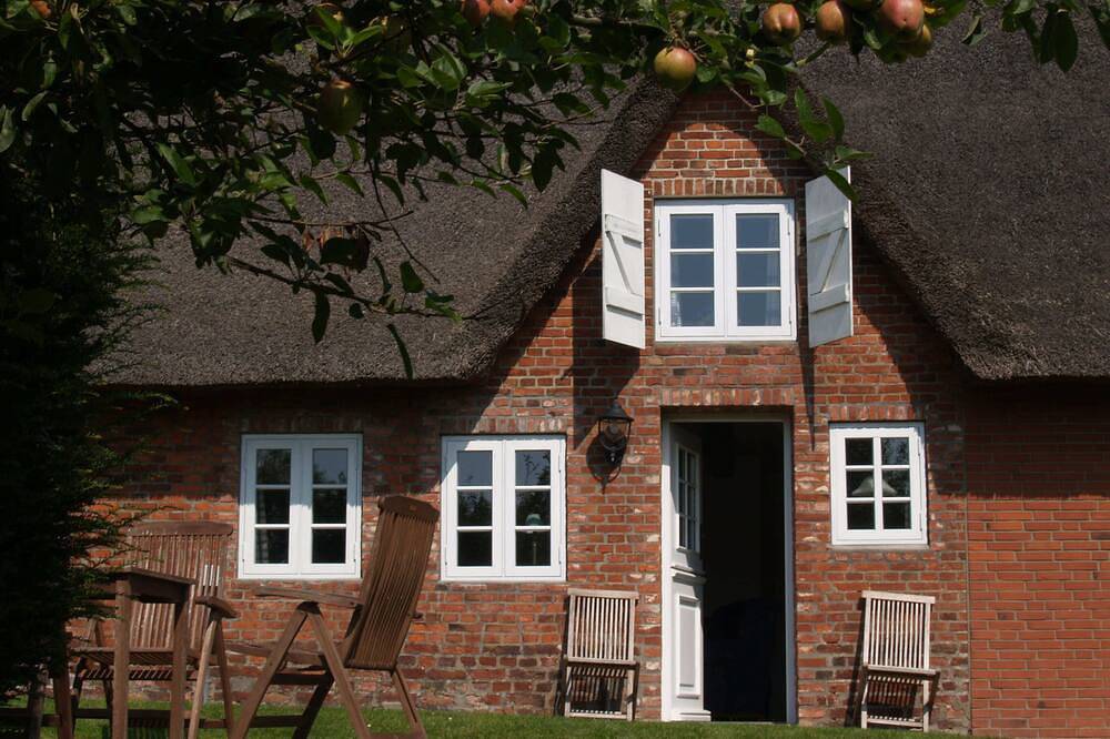Ferienhaus auf der kleinen Gaarde - Sauna, Waschmaschine, Garten, Kaminofen in Ockholm, Nordfriesland