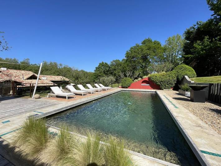 Chambre d’hôte pour 2 personnes, avec Terrasse ainsi que Jardin et Piscine au Pays basque - 3