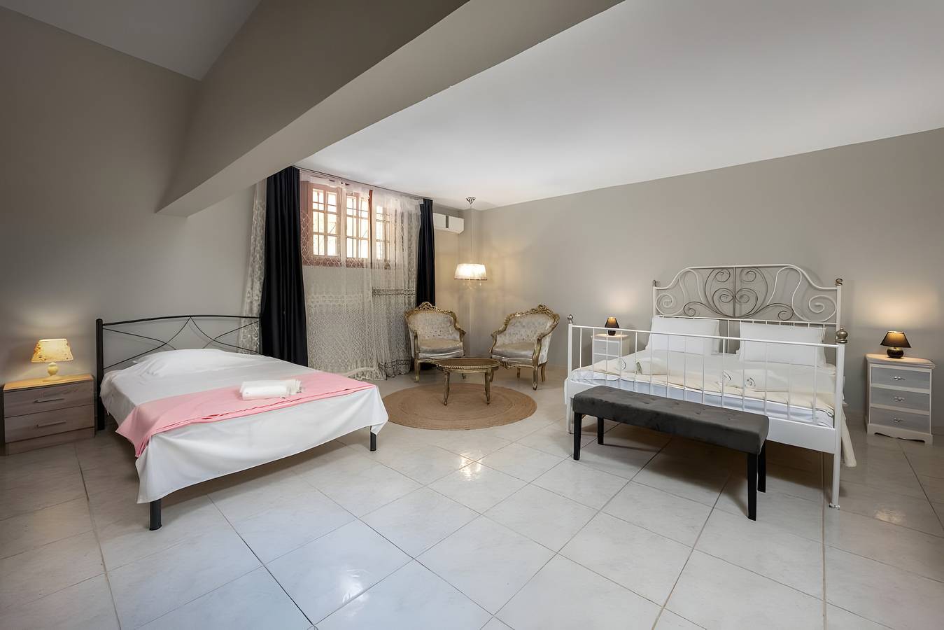 Apartamento entero, Apartamento de 3 dormitorios sin piscina con vistas al mar, Wi-Fi y aire acondicionado in Rodas