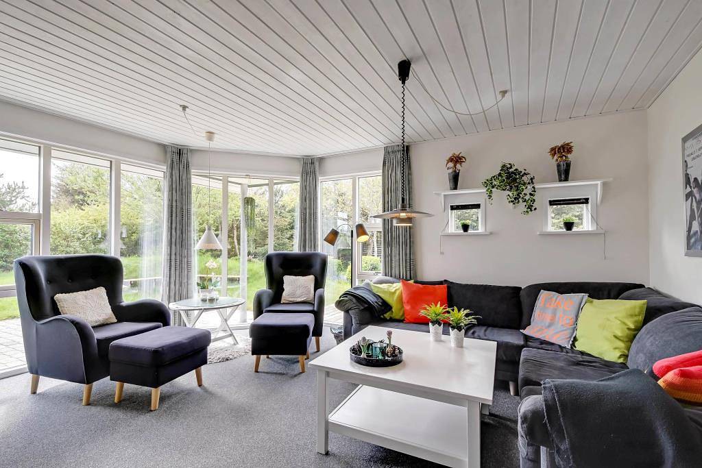 Holiday home by the fjord with really large terrace, sweeping views, sauna and whirlpool in Ulfborg, Nissum Fjord