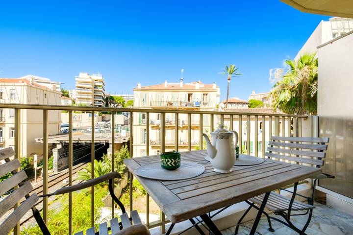 Apartament wakacyjny dla 4 osób, z balkon, Dla rodziny w Lazurowe Wybrzeże