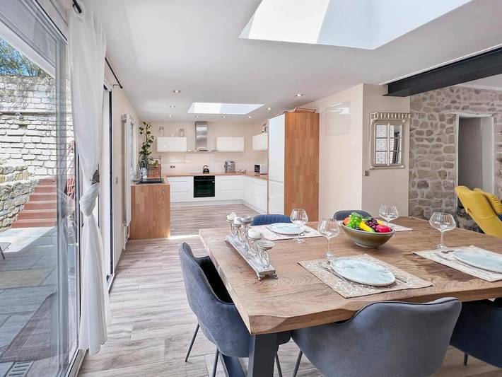 Location de vacances pour 4 personnes, avec jardin ainsi que jacuzzi et terrasse, animaux acceptés à Boran-sur-Oise - 4