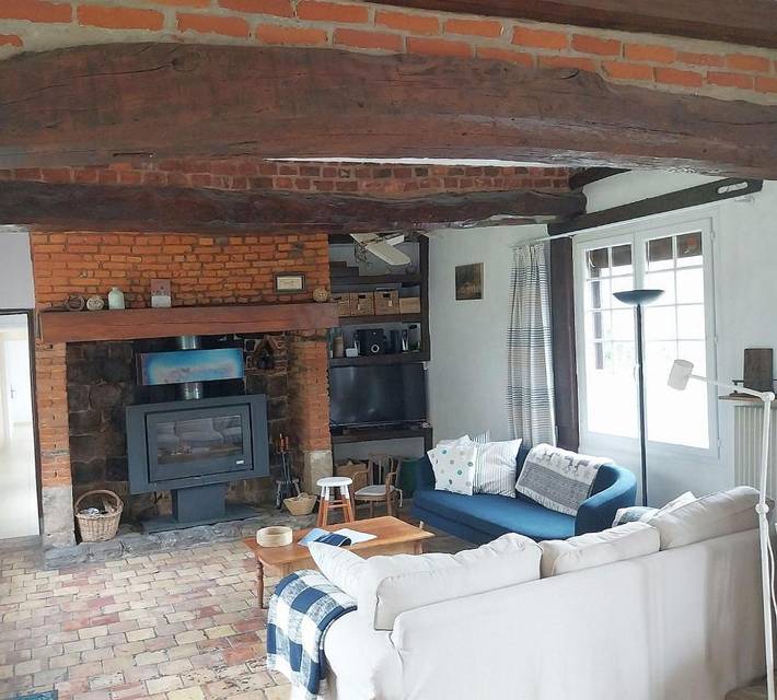 Location de vacances pour 8 personnes, avec jardin et vue à Gueutteville-les-Grès - 4