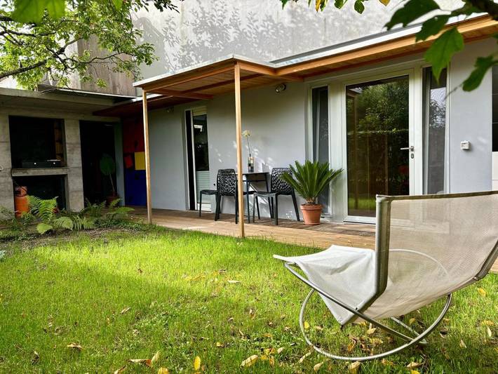 Ferienwohnung für 2 Personen, mit Terrasse und Ausblick sowie Garten - 1