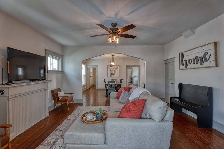 Vacation rental for 10 people, with terrace and yard in Wyoming