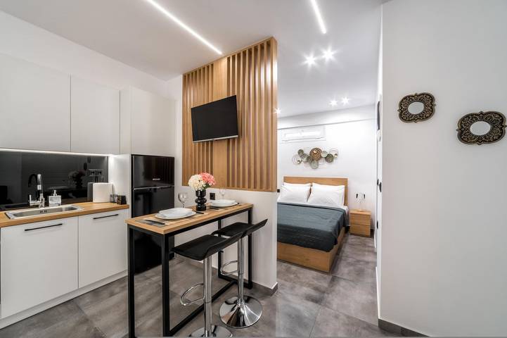Appartement entier, Appartement de vacances pour 2 personnes avec terrasse in Région d'Iraklio-Héraklion