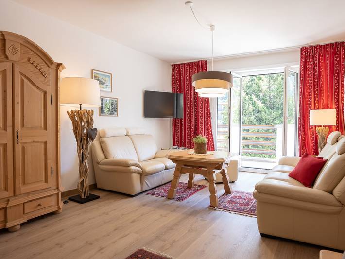 Ferienwohnung für 4 Personen, mit Balkon in St. Moritz