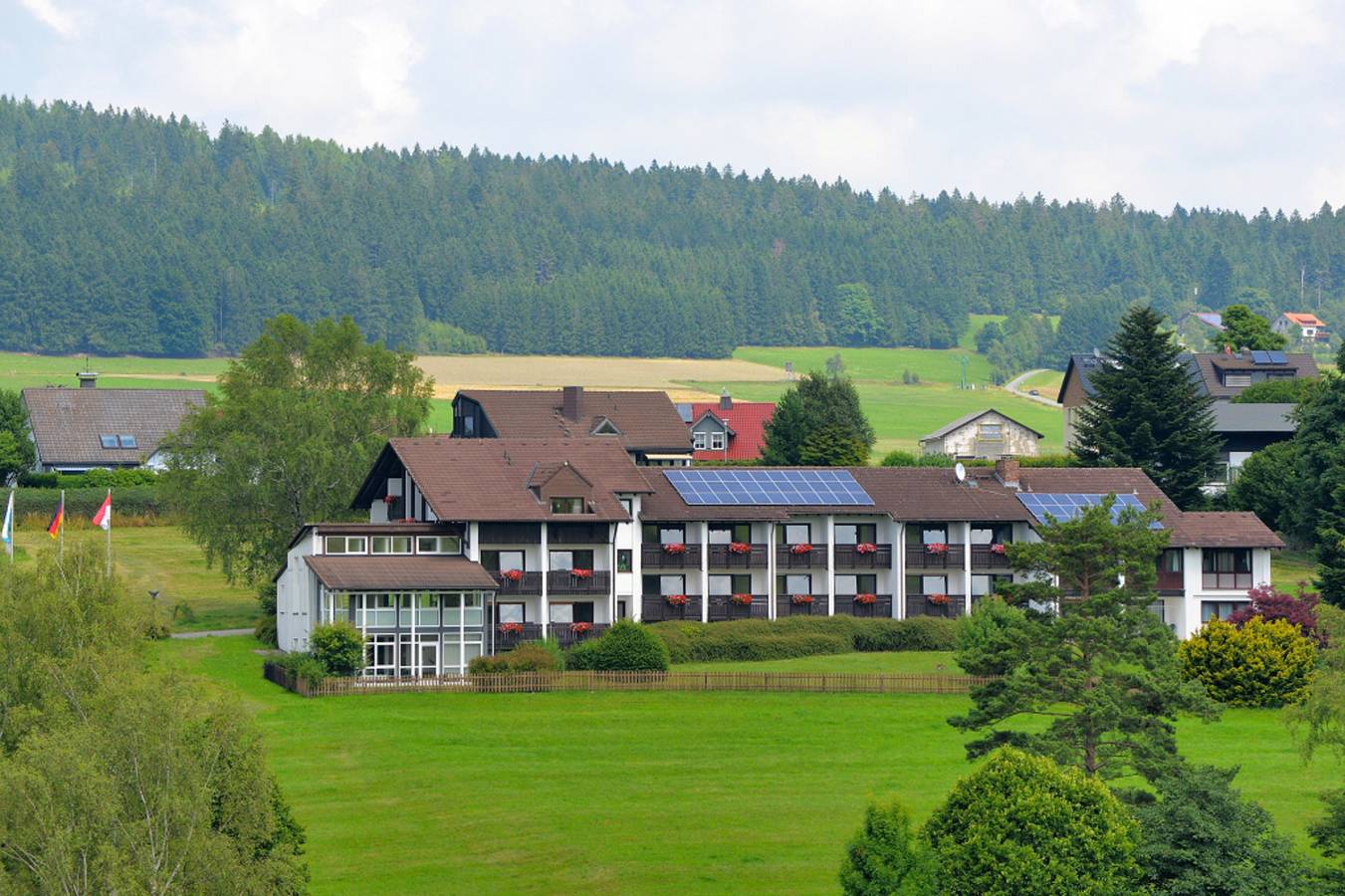 Hotel Siebenstern - Doppelzimmer mit Balkon in Ochsenkopf, Bischofsgrün