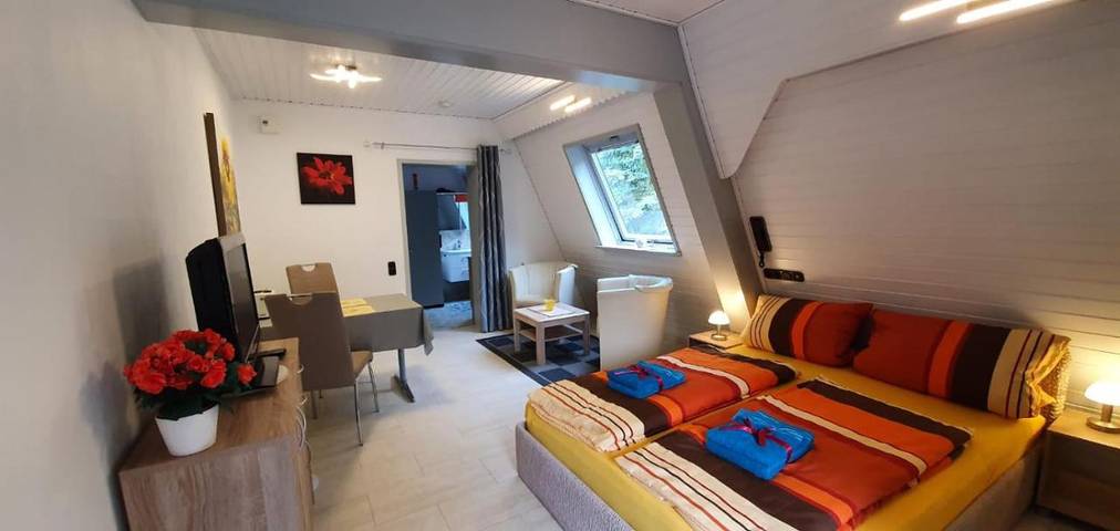 Ferienwohnung für 2 Personen, mit Garten und Ausblick, mit Haustier in Loreley - 4