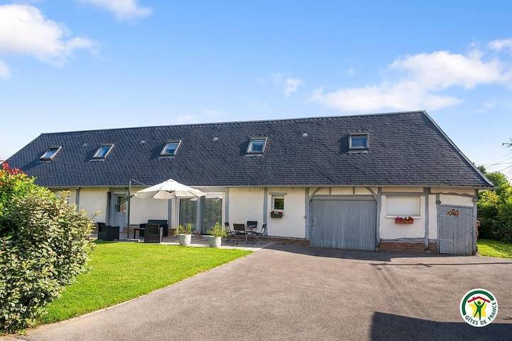 Location de vacances pour 4 personnes, avec Terrasse et Jardin à Préaux (Seine-Maritime)