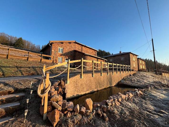Maison de vacances pour 15 personnes, avec terrasse et vue