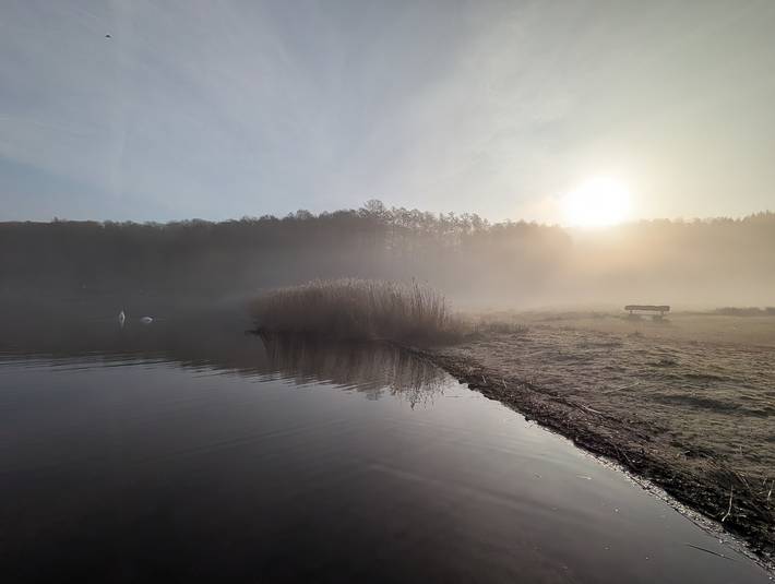Wohnwagen für 2 Personen, mit Garten in Stuer - 3