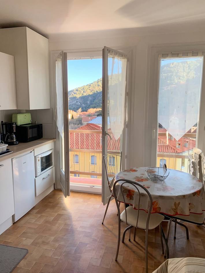 Ganzes Studio, Gemütliches Studio in Amélie-les-Bains, 28 m², Balkonblick in Amélie-les-Bains-Palalda, Céret und Umgebung