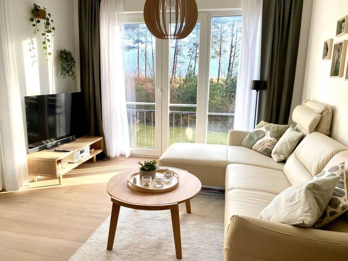 Ferienwohnung für 3 Personen, mit Balkon und Seeblick in Nord - Rügen - 4