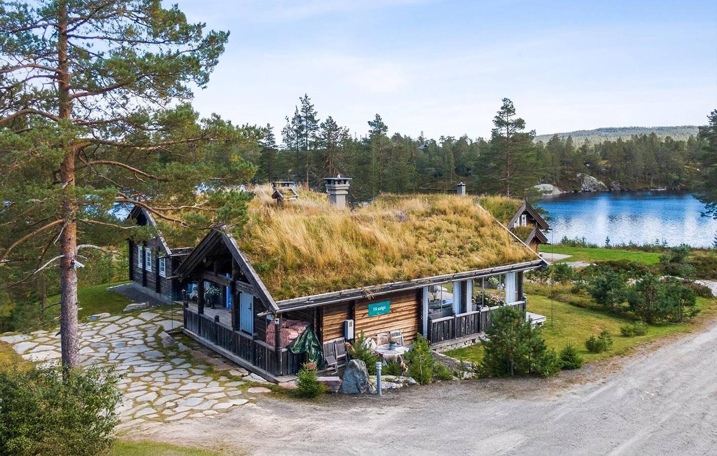 Ferienhaus für 9 Personen mit Garten in Flesberg