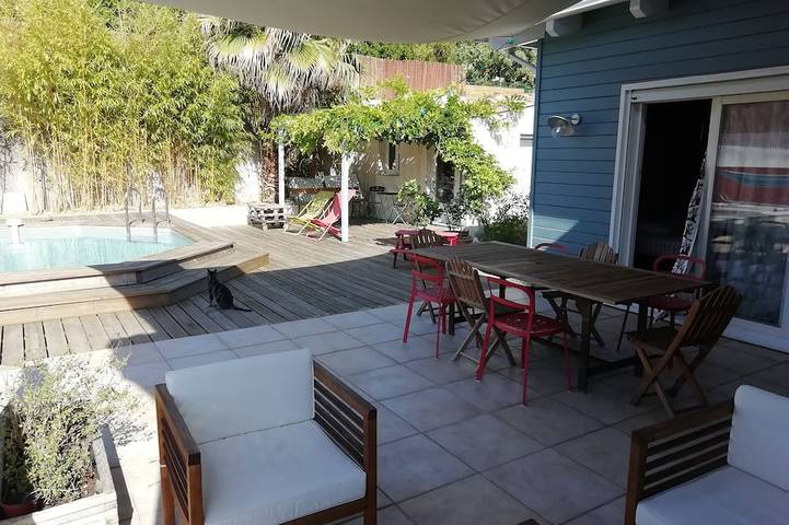 Maison de vacances pour 8 personnes, avec terrasse et jardin
