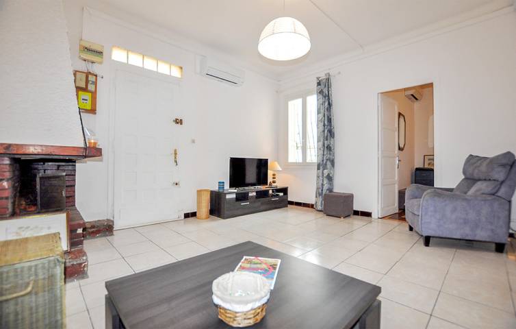 Gemütliche Wohnung mit Garten, AC & Parkplatz in der Nähe von Perpignan in Perpignan, Mittelmeerküste (Frankreich)