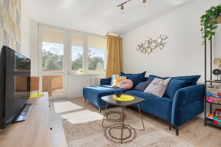 Apartament wakacyjny dla 4 osób, z balkon/ taras, Dla rodziny w Przymorze