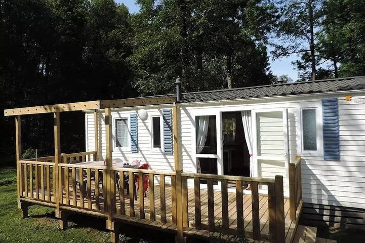 Camping pour 6 personnes, avec terrasse dans Eure-et-Loir