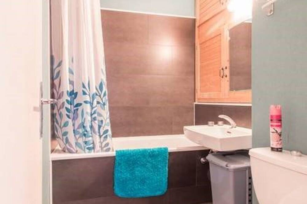Entire apartment, Cozy studio for 4 with balcony and Wi-Fi, direct access to slopes in La Pierre Saint-Martin, Arette