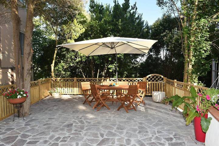 Appartement de vacances pour 4 personnes, avec balcon et jardin - 1