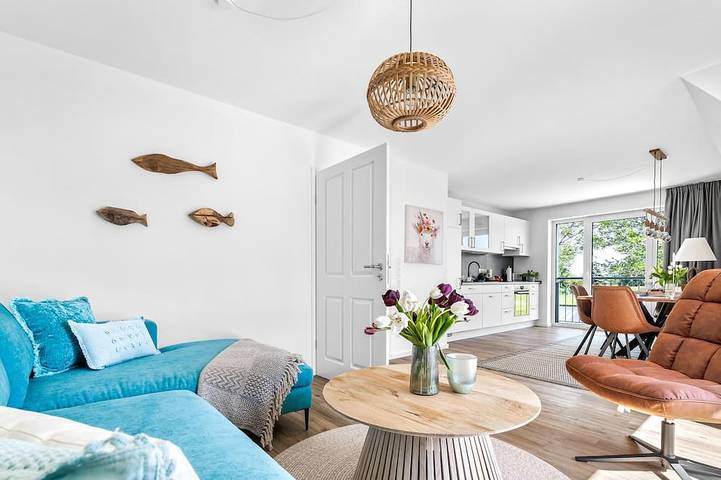 Ferienwohnung für 6 Personen, mit Balkon in Norddeich (Schleswig-Holstein)