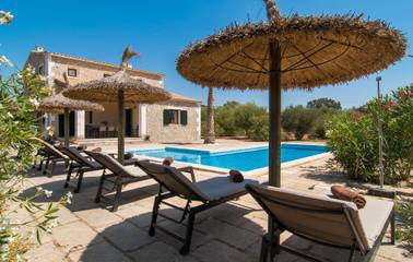 Finca in Algaida, Mallorca Inselmitte für 8 