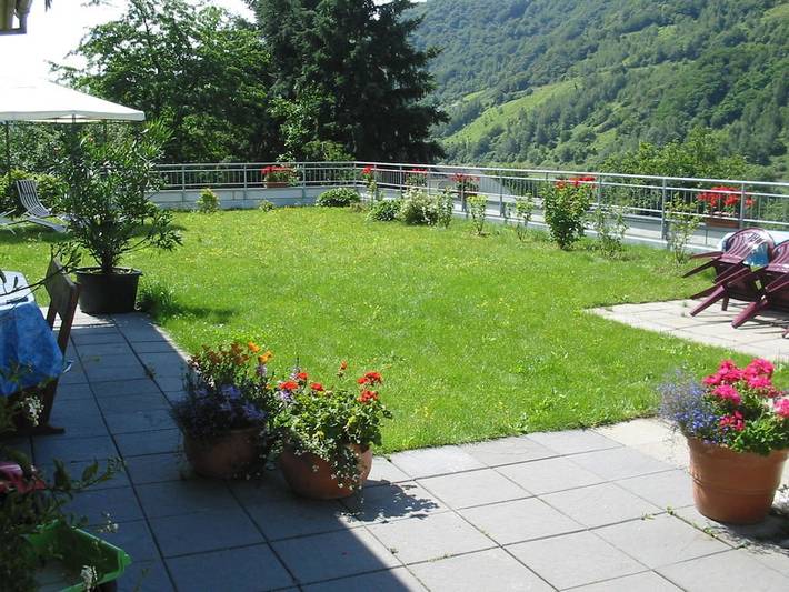 Ferienhaus für 4 Personen, mit Terrasse und Garten