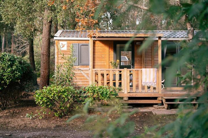 Camping pour 4 personnes, avec jardin ainsi que piscine et terrasse, animaux acceptés à Ondres - 2