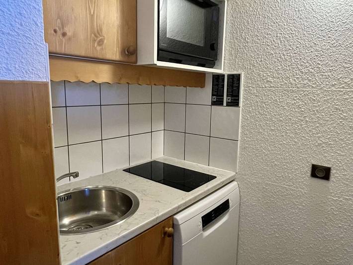 Ganzes Studio, Teilbares Studio für 4 Pers, nahe Pisten, Balkon, TV, voll ausgestattet in Valmorel, Les Avanchers-Valmorel
