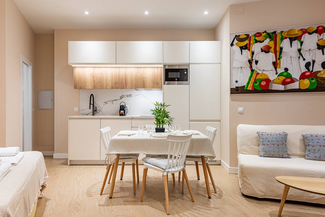 Estudio entero, Estudio 'Casamar - New Malagueta' con Wi-Fi y Aire Acondicionado in Playa de la Malagueta, Málaga