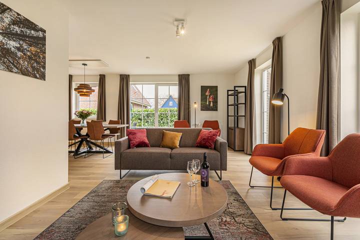 Ferienhaus für 6 Personen, mit Terrasse und Balkon/Terrasse in Molbergen - 2