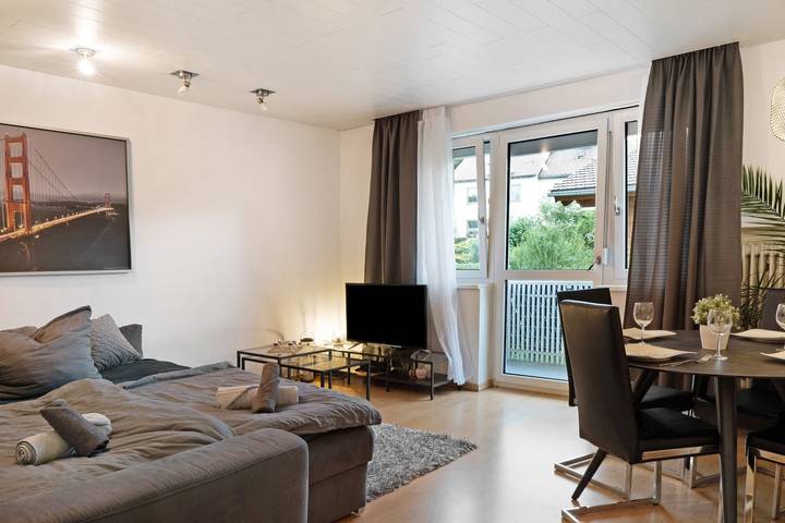 Appartamento intero, Appartamento 'Amselnest' con terrazza privata, giardino privato in Kempten, Svevia (Bavaria)
