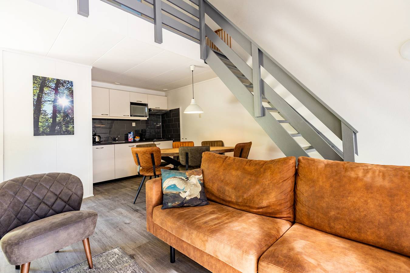 Camping en Bungalowpark de Norgerberg — Wellness-Bungalow für 6 Personen in Drenthe