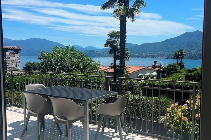 Ferienhaus für 5 Personen, mit Balkon und Garten