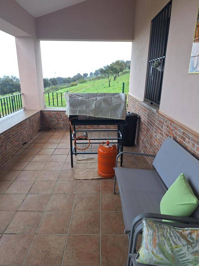 Casa rural con piscina para 5 personas, con Balcón y Terraza además de Jardín y Piscina en Zafra - Río Bodión - 3