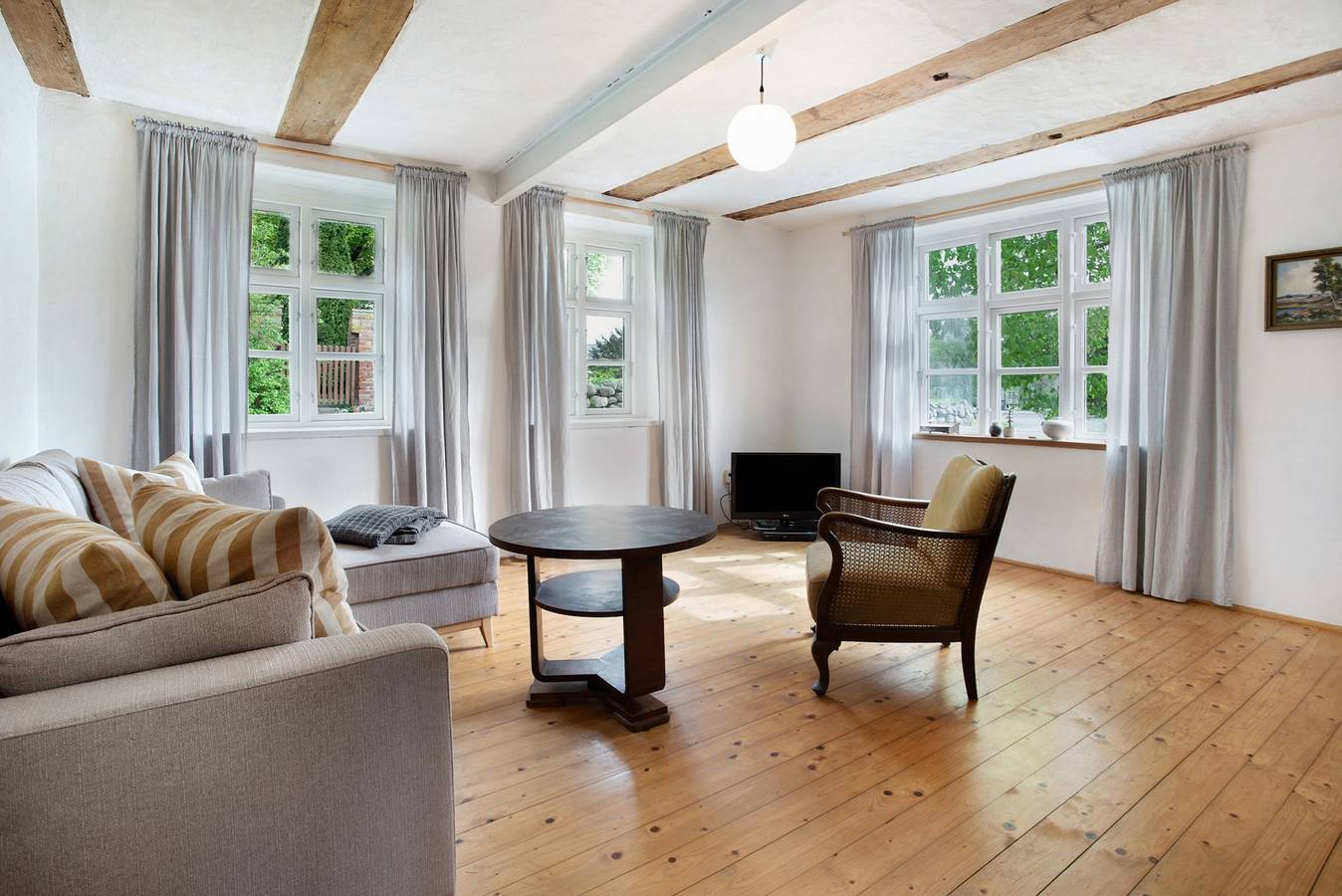 Ferienhaus 'Pommernhuus An De Kark' mit privatem Garten in Süderholz, Vorpommern-Rügen