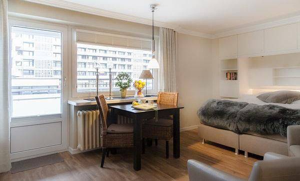 Ganze Wohnung, Modernes 1-Raumaappartement in Strandlage für 2 Personen in Westerland, Sylt (Gemeinde)