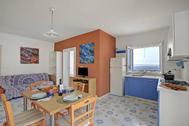 Penthaus für 5 Personen, mit Meerblick und Terrasse, mit Haustier in Torre Vado - 3