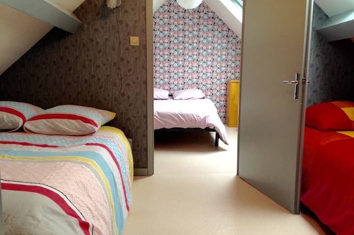 Location de vacances pour 8 personnes, avec balcon dans Carolles Plage - 3