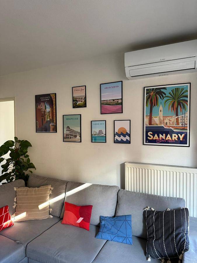Gîte pour 4 personnes, avec Balcon ainsi que Terrasse et Vue à Saint-Jean-de-Védas - 2