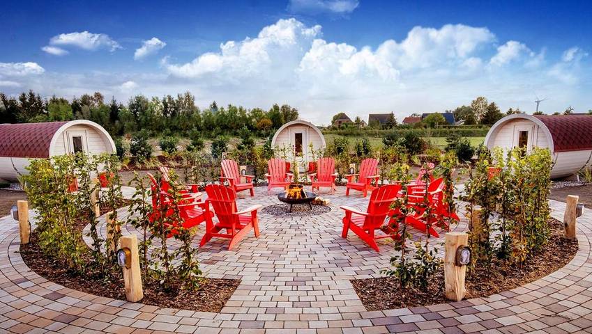 Hotel für 5 Personen, mit Garten und Terrasse sowie Sauna und Ausblick, mit Haustier in Rövershagen - 3