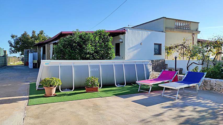 Gîte pour 3 personnes, avec Jardin et Piscine à Ruffano