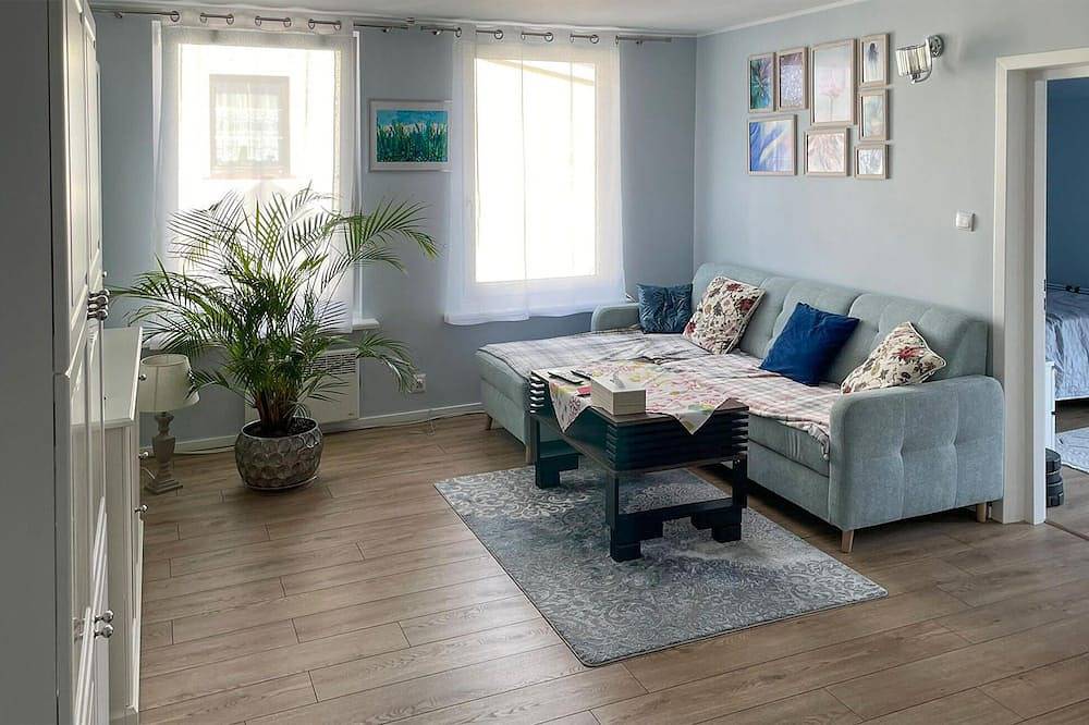 Ganze Wohnung, Traumhafte 2-Zimmer-Wohnung in Nowe Warpno in Nowe Warpno, Stettiner Haff