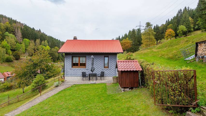 Chalet für 2 Personen, mit Garten im Thüringer Wald