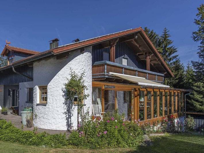 Ferienhaus für 4 Personen, mit Balkon und Garten in Hohenau