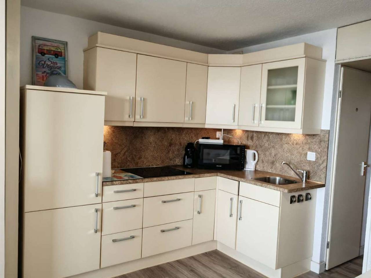 Appartement entier, T2 climatisé avec internet et piscine, 4 couchages - Le Barcarès in Le Barcarès, Côte d'Améthyste